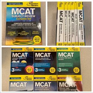 MCAT Prep Books